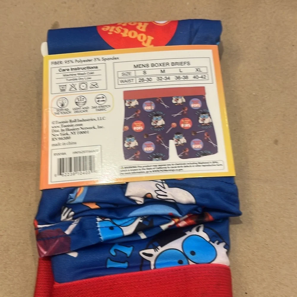 Men's Boxer Brief - Blue and Red - Picture 2 of 2